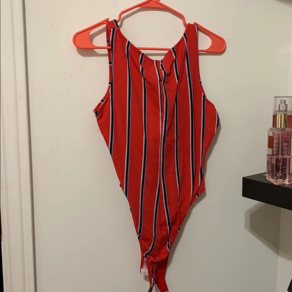 Stripped bodysuit